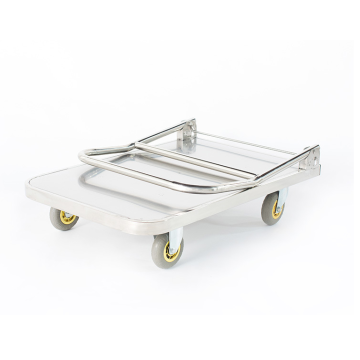 Stainless Steel Foldable Platform Hand Cart